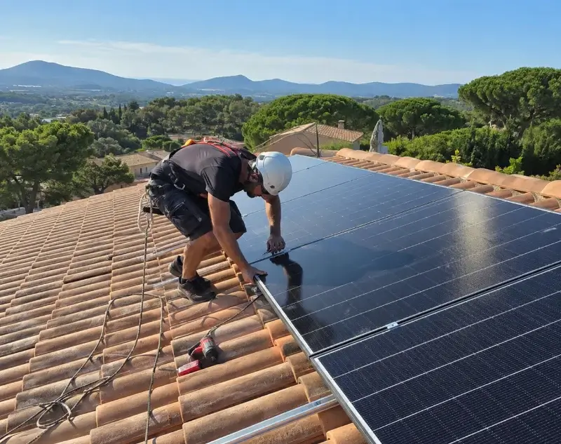 Installateur panneaux solaires Saint-Aubin — pose photovoltaïque sur toiture